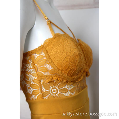 Sexy Dress With Lace Straps For Women